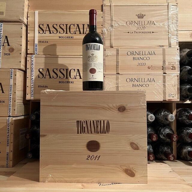 Tignanello 2011 Marchesi Antinori - Cassa Legno 6 Bottiglie