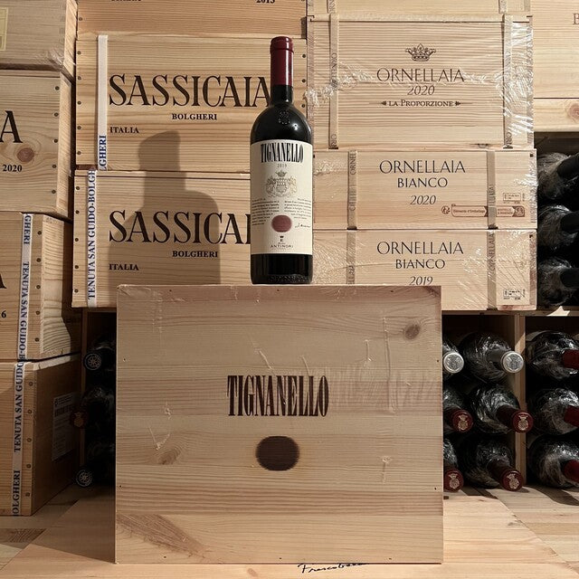 Tignanello 2016 Marchesi Antinori Cassa Legno 6 bottiglie