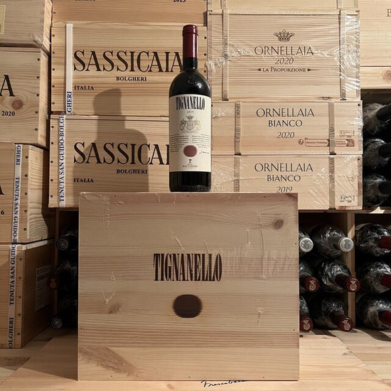 Tignanello 2016 Marchesi Antinori Cassa Legno 6 bottiglie