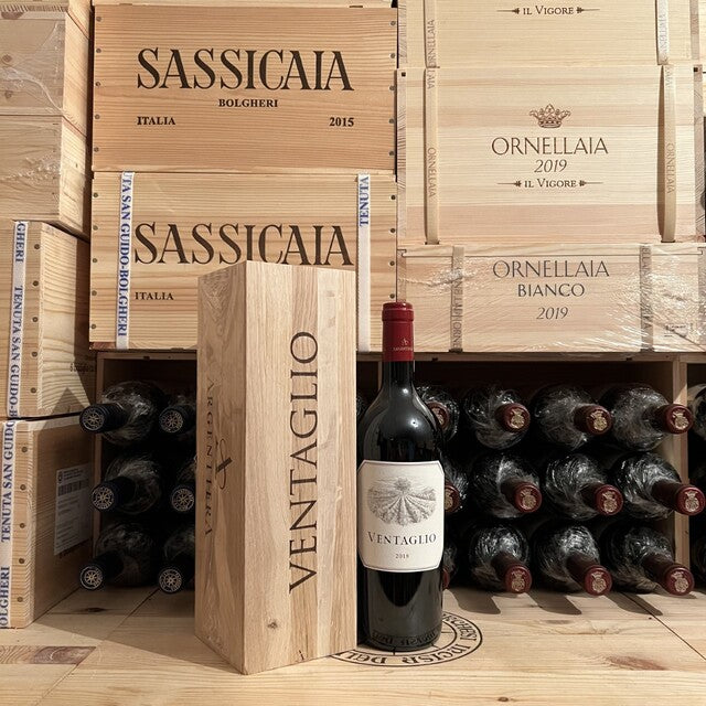 Ventaglio 2018 Toscana IGT Tenuta Argentiera in Cassa Legno