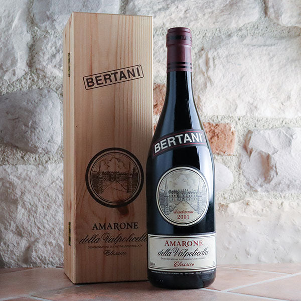 Amarone della Valpolicella Classico Superiore DOC 2007 Bertani Con Cassa In Legno